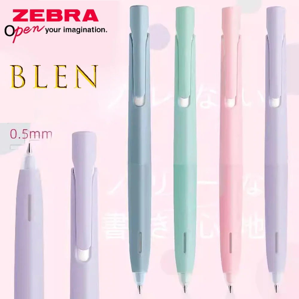 Japan ZEBRA Blen Ballpoint Pen BAS88 0.5mm/0.7mm School Acsesories Back To School Kawaii Stationery Office Accessories