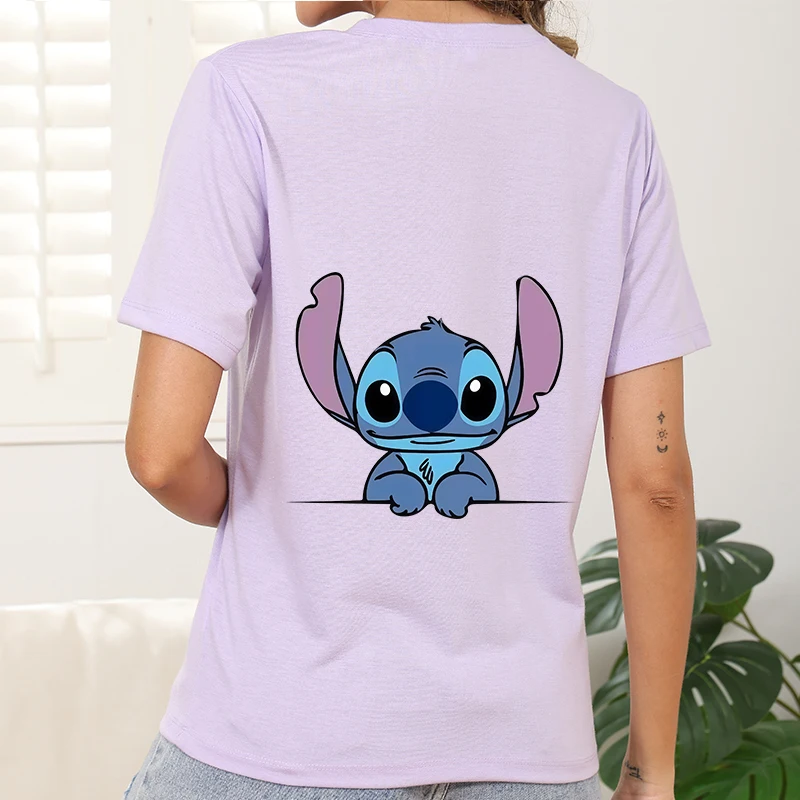 

Plus Size Y2k T-shirt Summer Dress ﻿Female Clothes Disney Mickey Printed Graphics Ladies Clothing Women's Short Sleeve Top 2025