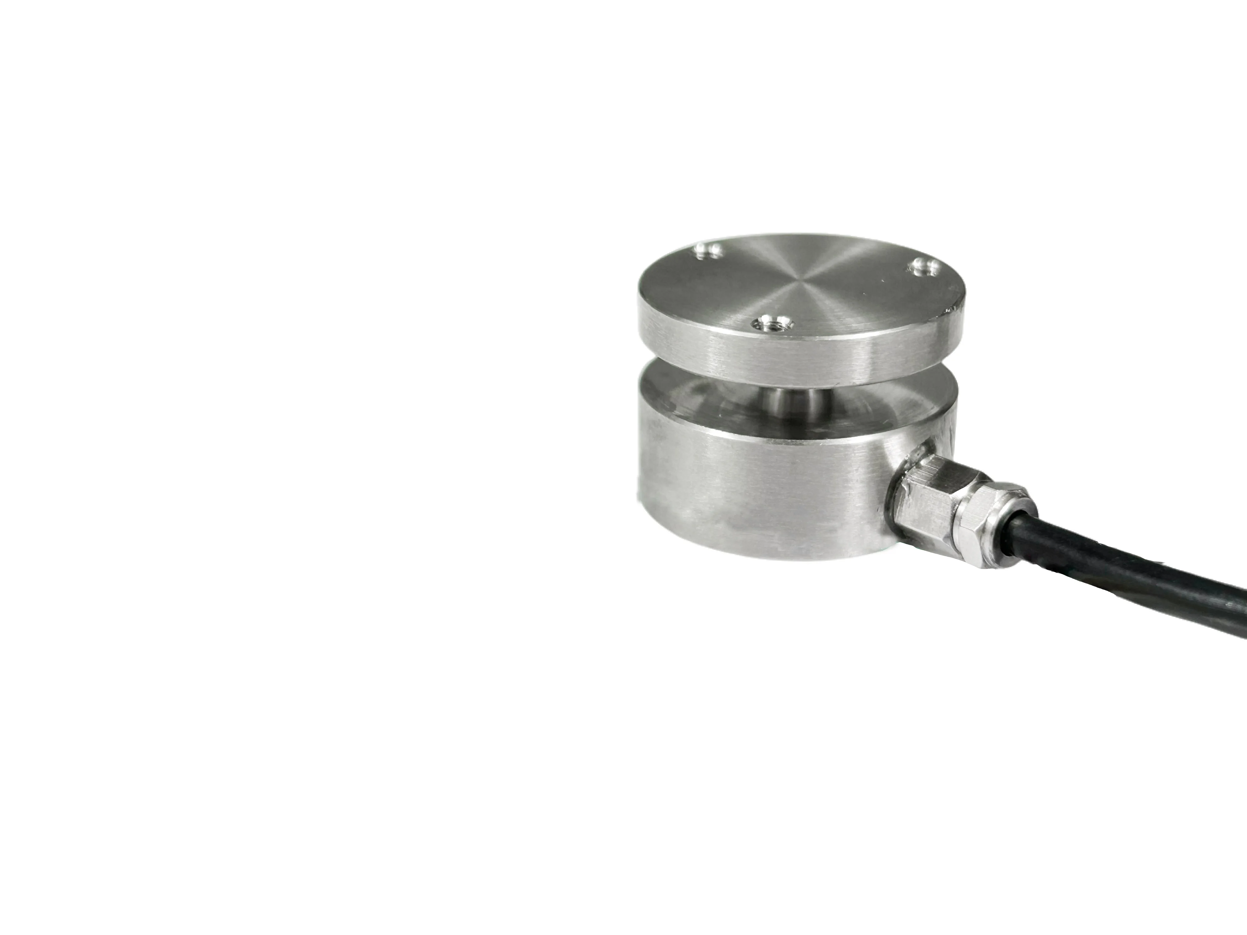 Высокочастотный ударопрочный мини-тензодатчик диаметром 25 мм |   Сверхмощный датчик сжатия для грузового промышленного оборудования Silo Hopper