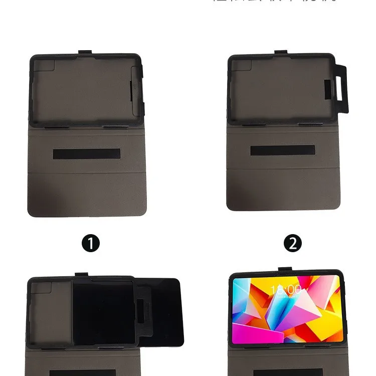 Business Leather Case For Teclast T65 2025 T65Plus T65 Plus 13.4 inch Handheld 13.4 Inch PC PU with Hand Holder Grip Shell