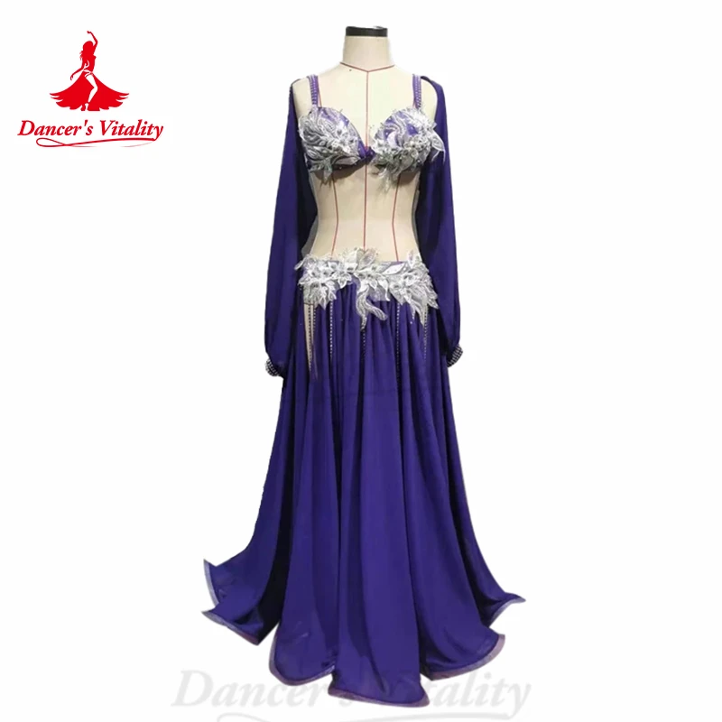 Belly Dance Performance Suit for Women Belly Dancing Competition Set Customzied Adult Child Bellydance Costumes Set Stage Wear