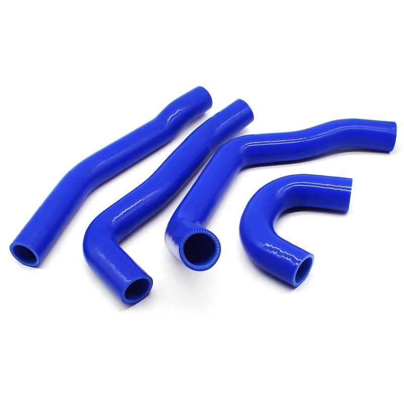 Kit de tuyaux de radiateur en silicone DEFT Auto pour Mitsubishi Lancer Evolution EVO 10, accessoires auto, épaisseur 4,5 mm