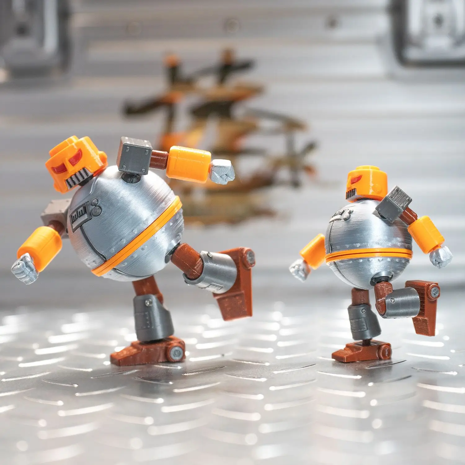 

Transformation 3D Printed Chubby Robot BTO - Optimized Joints Modular Figure Model