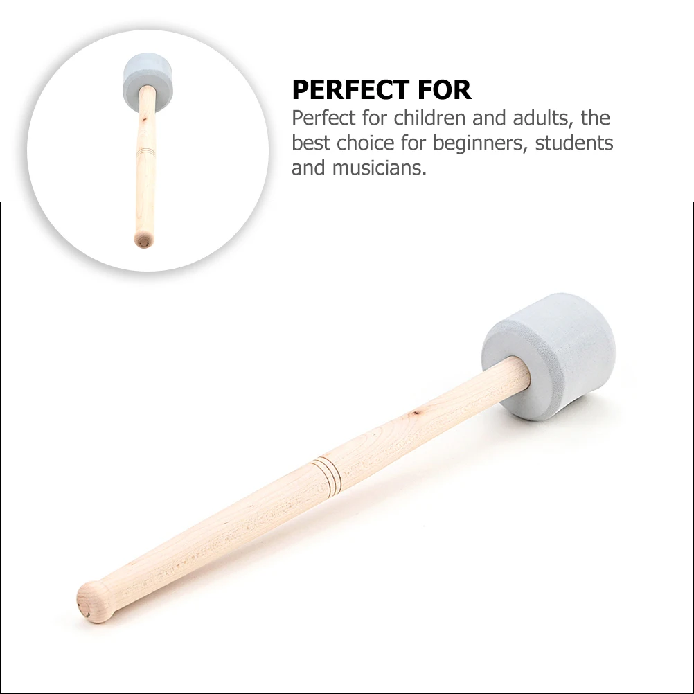 

Drum Hammer Wooden Handle Drumstick Professional Electronic Mallet Percussion Sticks Mallets
