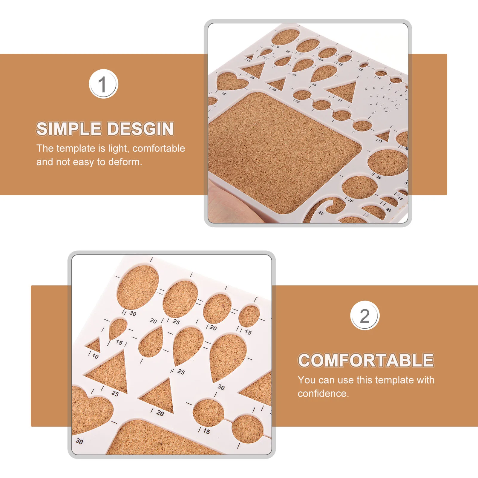 

Paper Quilling Template Cork DIY Tool Upgraded Shape Board Crafts Supplies Reusable Durable Mold For Wall Decor Paper Rolling