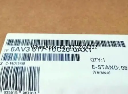 Nova embalagem original 1 ano de garantia 6AV3617-1JC20-0AX1 {No.24arehouse spot} Enviado imediatamente