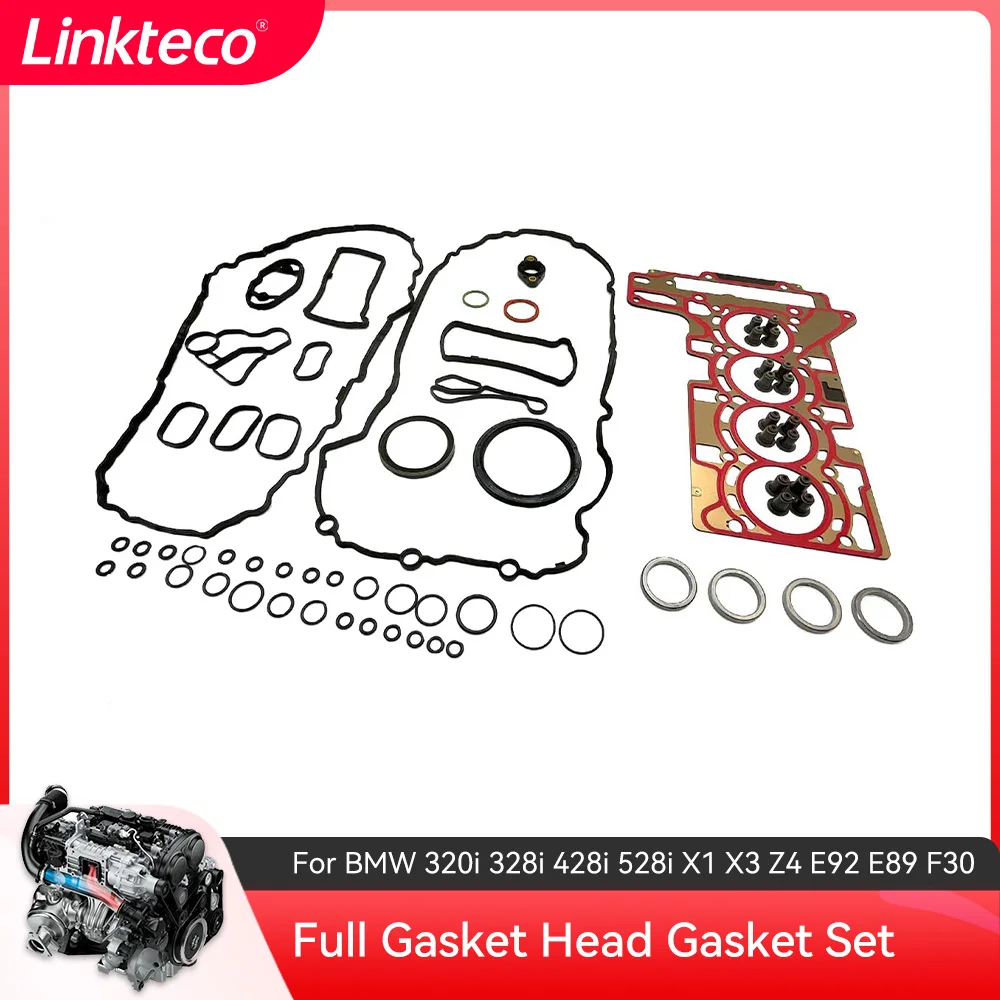 

Engine Full Gasket Head Gasket Set For BMW 320i 328i 428i 528i X1 X3 Z4 E92 E89 F30 N20B20