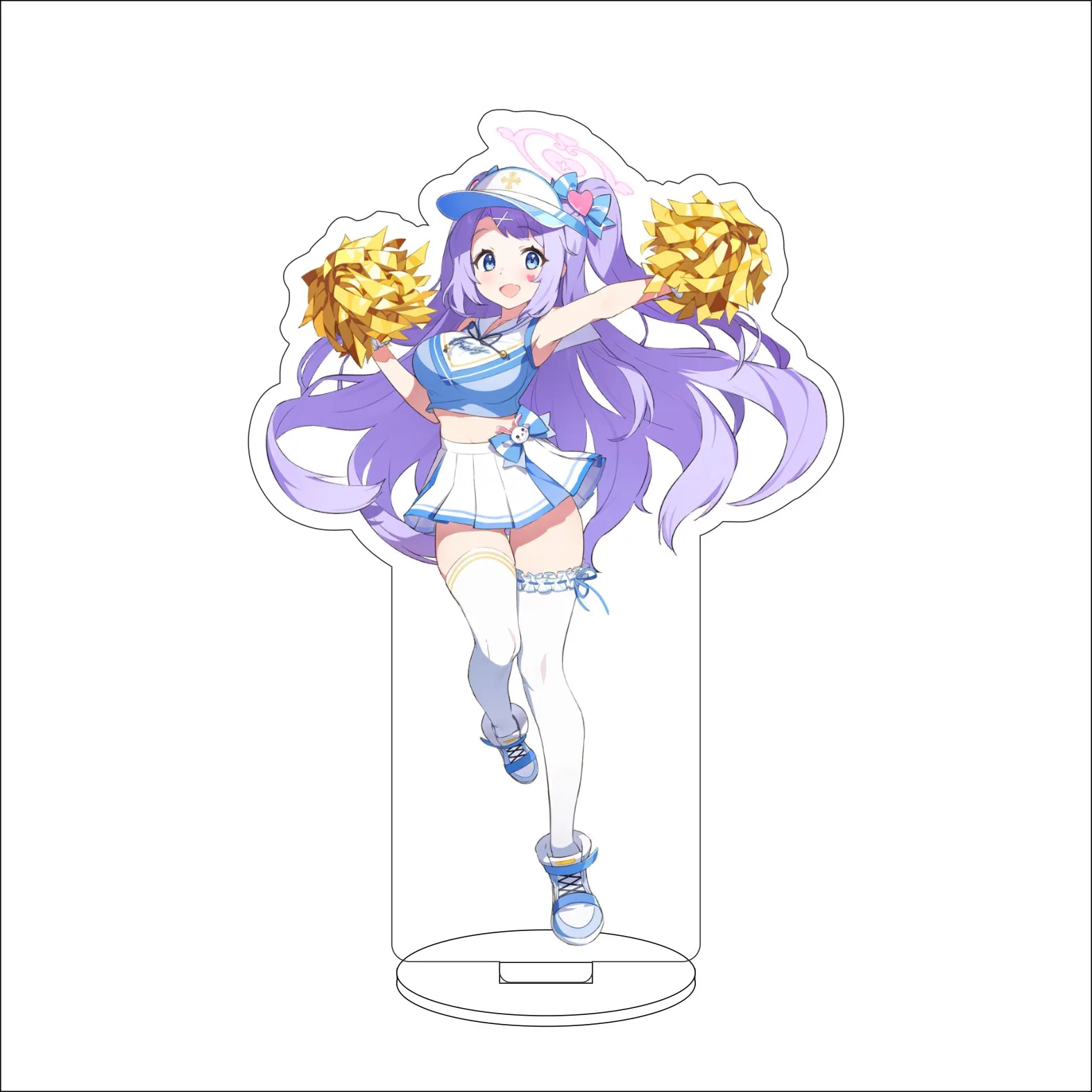 16CM Anime Blue Archive The Animation Cosplay Ornaments Takanashi Hoshino  Acrylic Stand Figure Stand Halloween Gifts