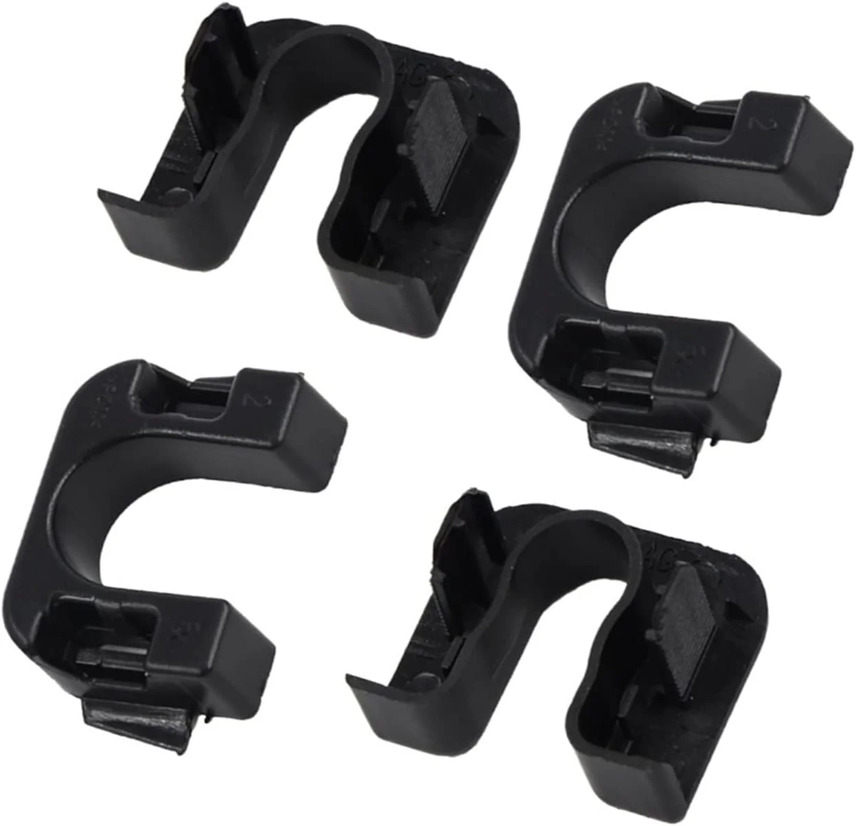 

Set for Ford Fiesta MK7, MK8, Focus and Mondeo rear package shelf clips. Brand new! 8A61-46698-AA 8A6146698AA