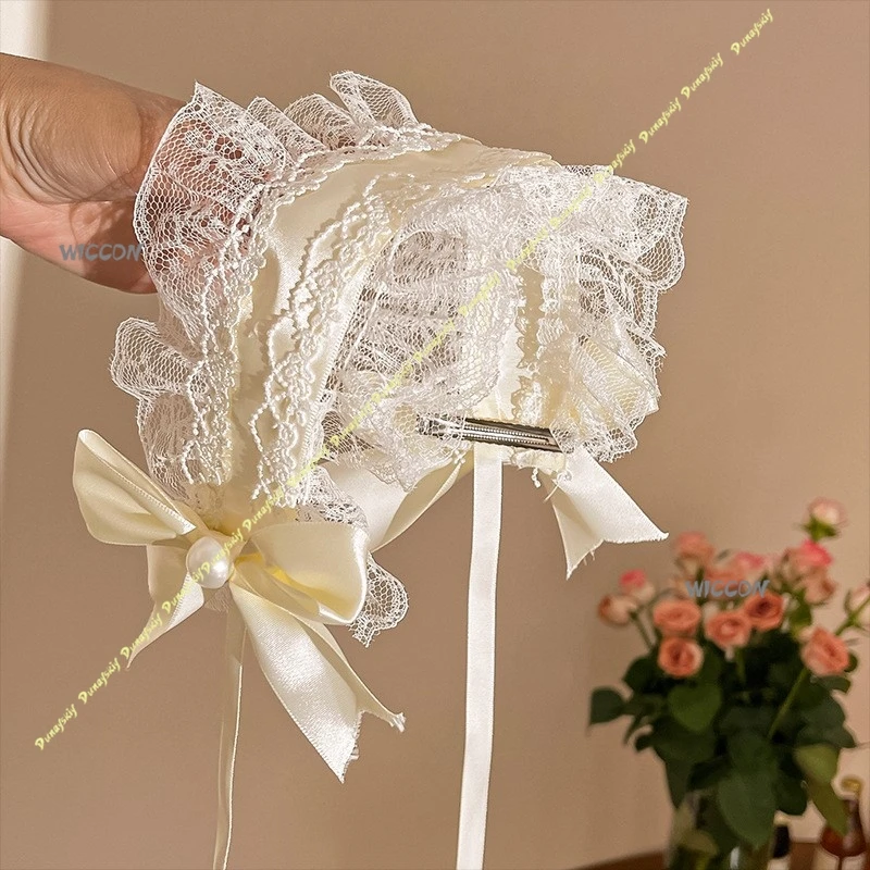 Disfraces de Cosplay para niñas, bonito vestido de sirvienta corto a cuadros, falda, uniforme de Lolita, lazo rojo y negro, accesorios para mujeres, Navidad y Halloween