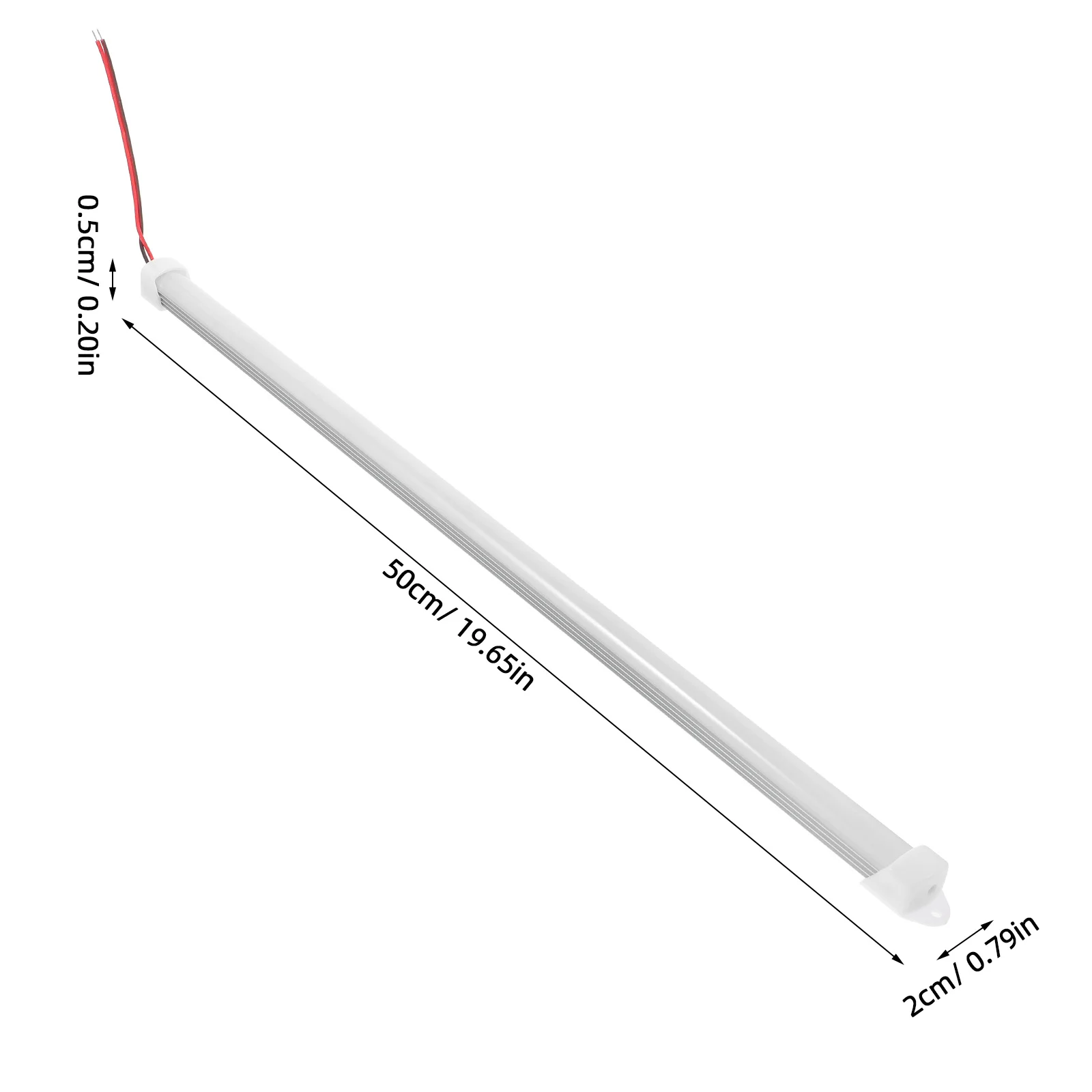 50 سنتيمتر مصلحة الارصاد الجوية 5630 36 Led قطاع بار ضوء مقاوم للماء توفير الطاقة السوبر مشرق لإضاءة مكتب مجلس الوزراء