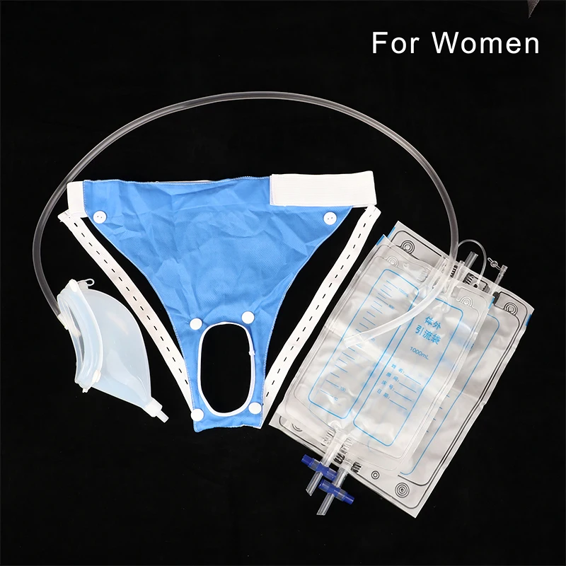 Reusable Hypo-allergenic Men Older Woman Silicone Urine Collector Bags Adults Urinal With Urine Catheter Bags Male Female Toilet