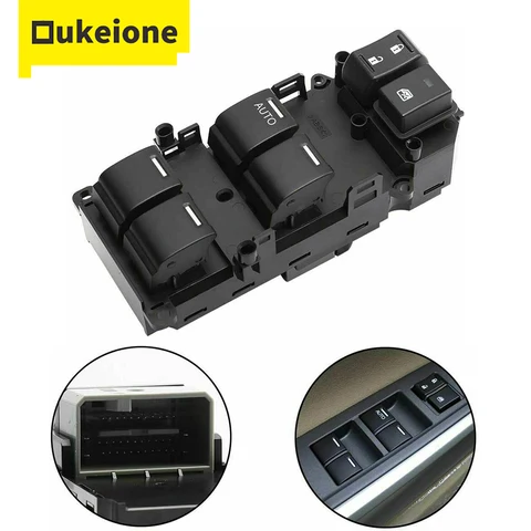 Электрический переключатель стеклоподъемника для Honda Accord 2008 2009 2010 2011 2012, кнопка переключения стеклоподъемника 35750-TB0-H01 35750TB0H01