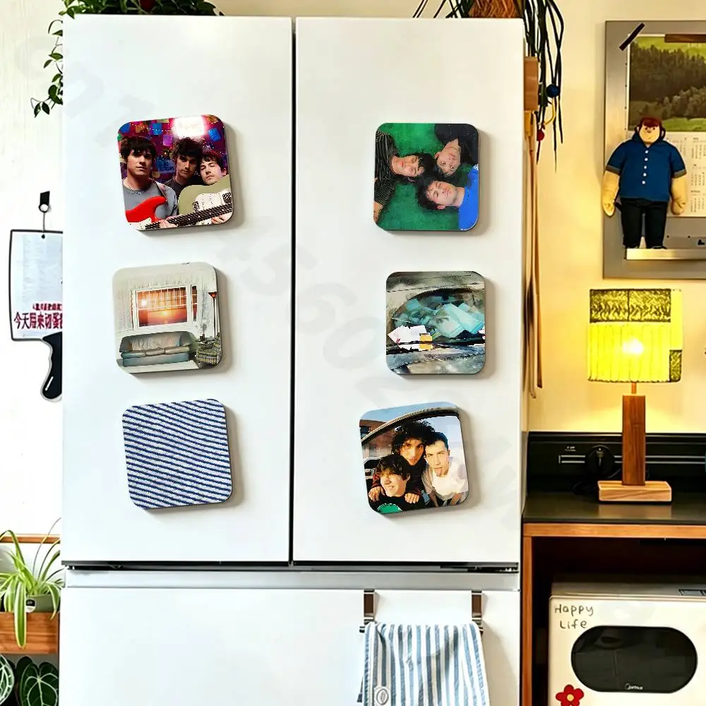 Wallows Band Fridge Magnets Magnetic Refrigerator Memorial Gifts For Kitchen Office Locker Travel Home Deco