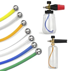Car Wash Accessories Stainless Steel Filter For High Pressure Washer Foam Cannon Snow Foam Lance Fillter with Plastic pipe