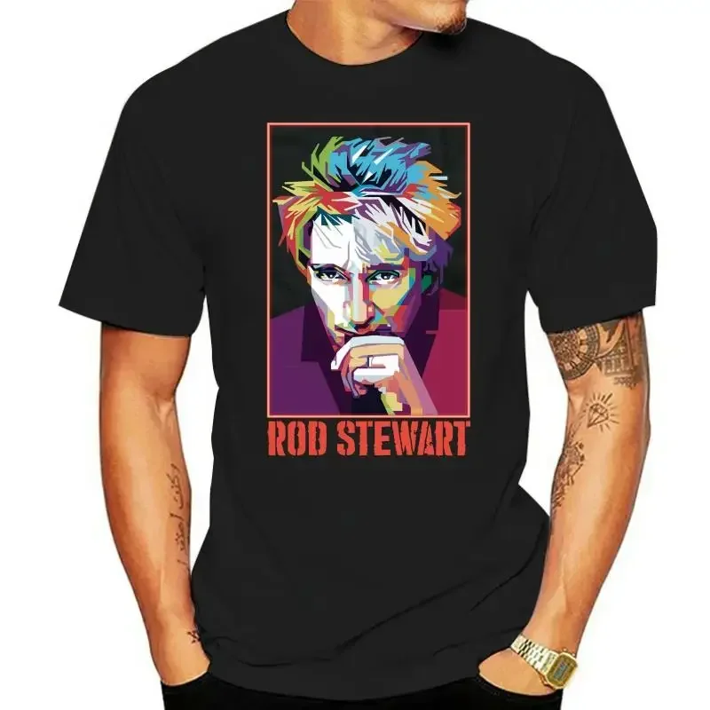 

Rod Stewart T-Shirt Greatest American Best Record Hits Adult & Kids Tee Top Large Size Shirt