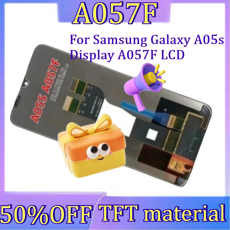 For Samsung Galaxy A05s Display A057F LCD Display New TFT Screen For Samsung A05s LCD Display A057F/DS Screen Digitizer