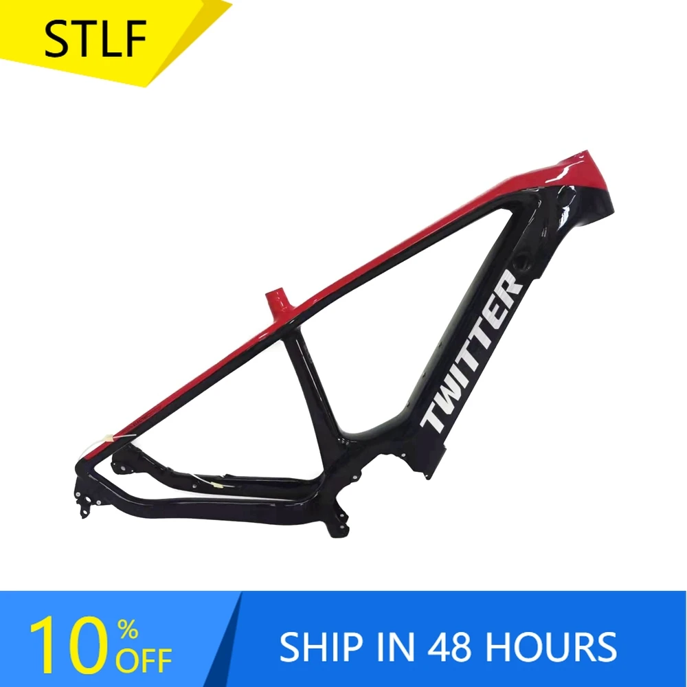 

STLF Carbon Fiber Ebike Frame Mountain Bike Frame 29er Built-in Battery Electric Bicycle Frame