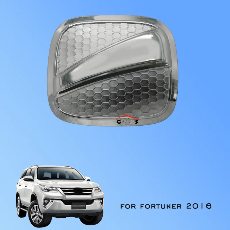 

适用于 Toyota Fortuner 2016 Suv Chrome Fuel Tank Cover Kit Exterior Accessories for Car Body Tuning