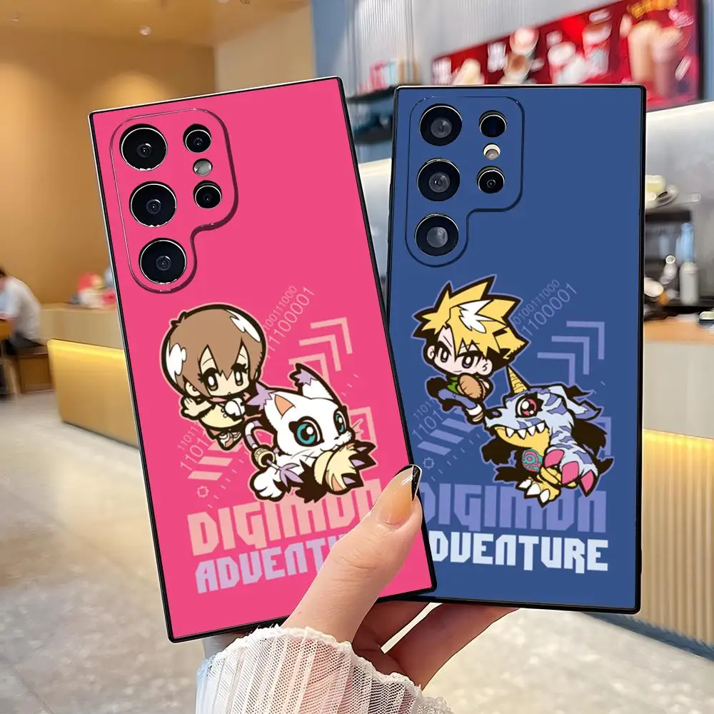 Digimon Adventure Phone Case For Samsung S26 S25 Edge S24 S23 S22 Ultra Plus Fe A57 A37 A17 A56 5G Silicon Cover