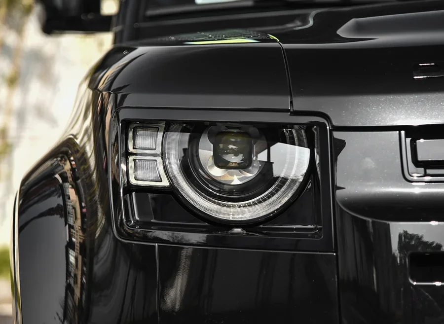 

Headlight Cover Transparent Lens Headlamp Shell Plexiglass Replace The Original Lampshade For Land Rover Defender 2020 2021 2022