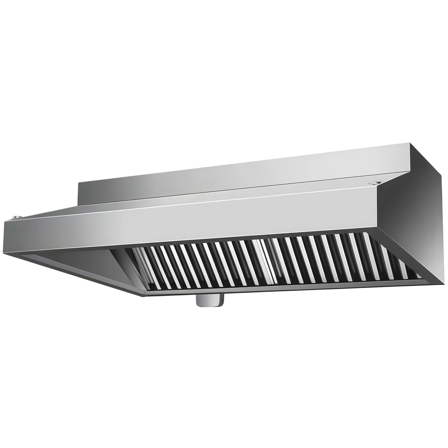A kitchen appliance that extracts grease fumes, exhaust gases, and steam generated during cooking