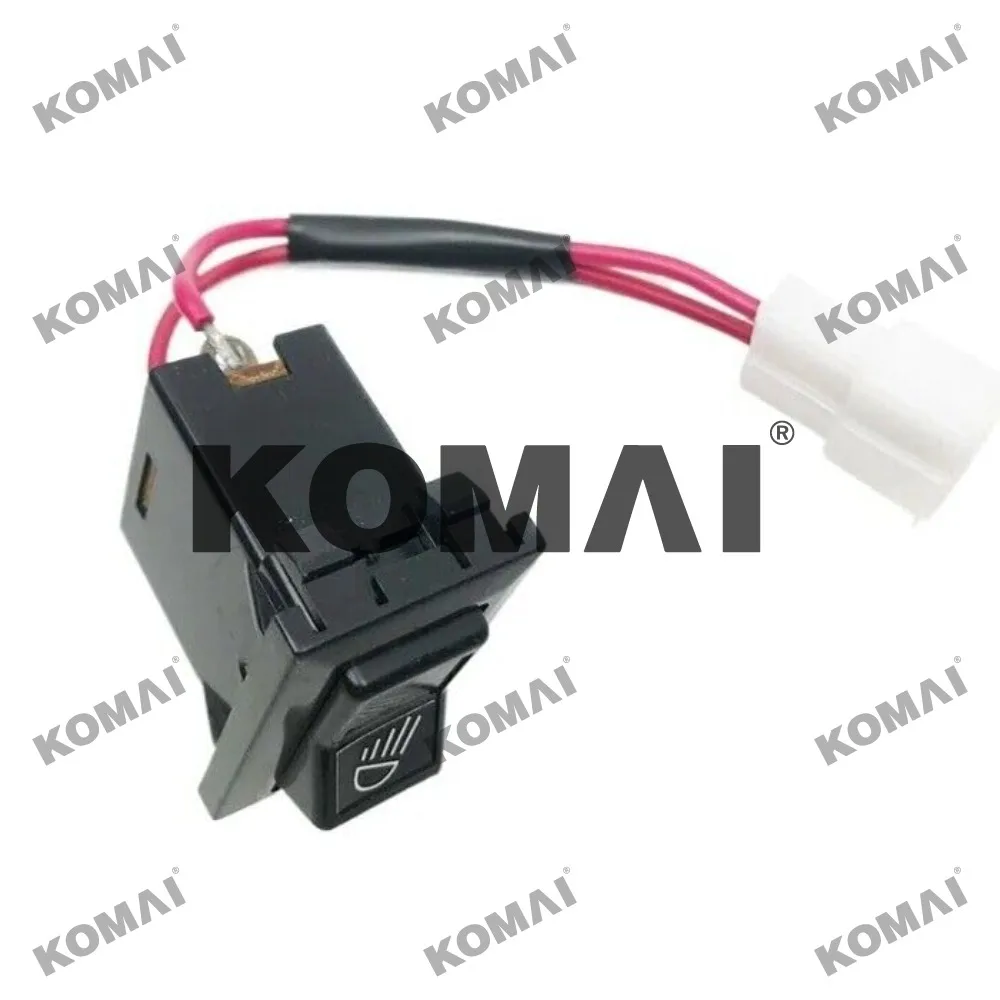 

XOJOX Headlight Switch for Komatsu Hitachi Caterpillar Kobelco Sany Vol-vo Excavator Parts (A)
