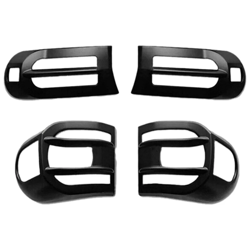 

4Pcs Front Fog Lamp Turn Signal Box Rear Taillight Protection Cover for Toyota FJ Cruiser 2007-2020