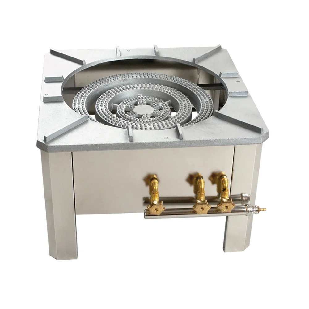 Most Popular Factory Outlet Medium Stainless Steel Gas Single Range Stove Gas Burner Stove