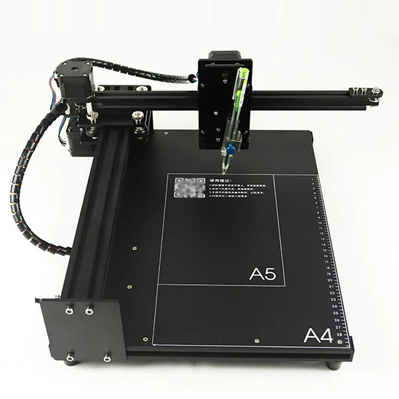 A4 CNC Router Drawing Robot Kit Writer XYZ Plotter iDraw Hand Writing Robot Kit Open Source for Maker/Geek Working Area a4