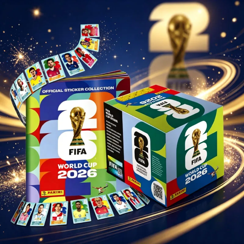 Panini 2026 FIFA World Cup Football Sticker Athlete Soccer Cards Rare Collectibles Sports Souvenir Memorabilia For Collectors