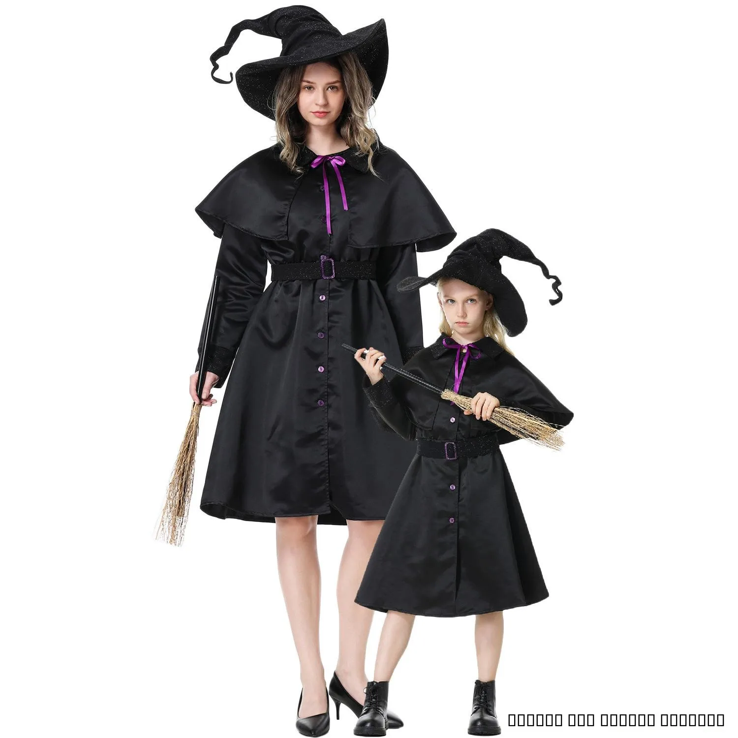 

Костюм ведьмы на Хэллоуин, наряд для маскарада, плащ злого мага, одежда для косплея, женский традиционный этнический сценический костюм