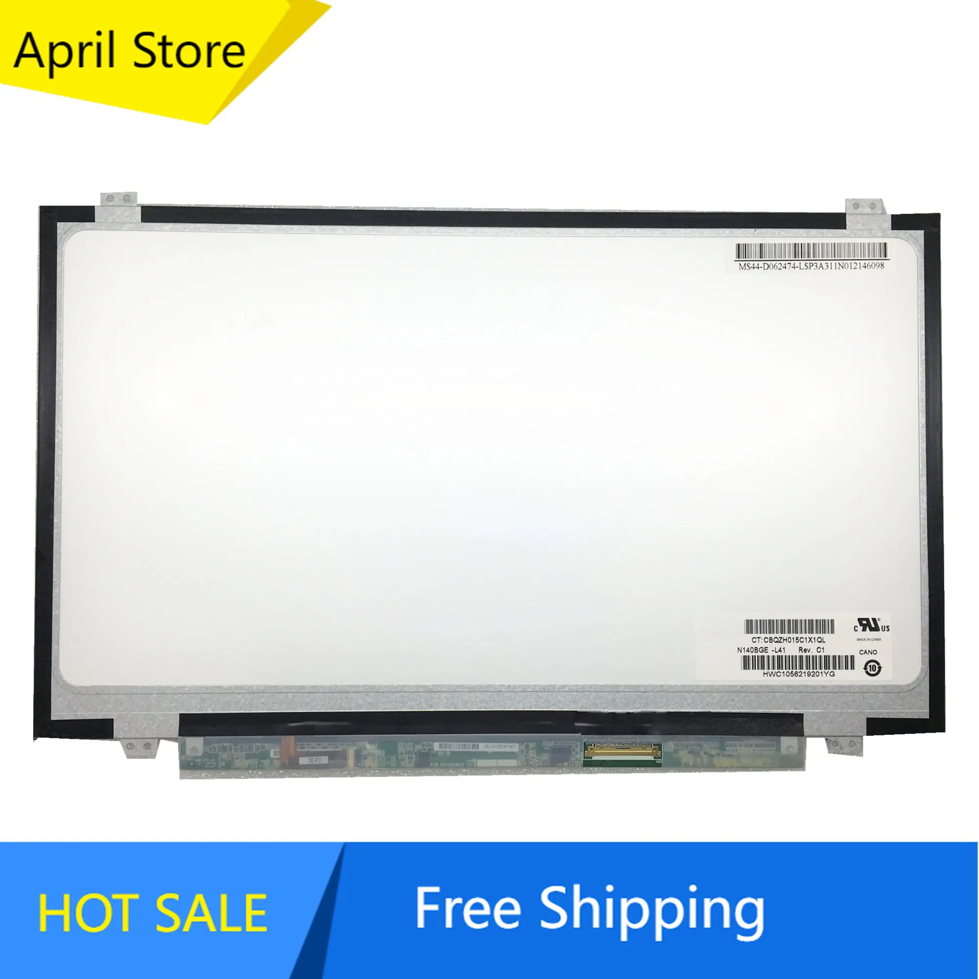 

N140BGE-L41 N140BGE-LA3 HSD140PHW2 N140BGE-L33 N140BGE-L42 N140BGE-L43 Laptop LCD Screen 1366*768 LVDS 40 pins