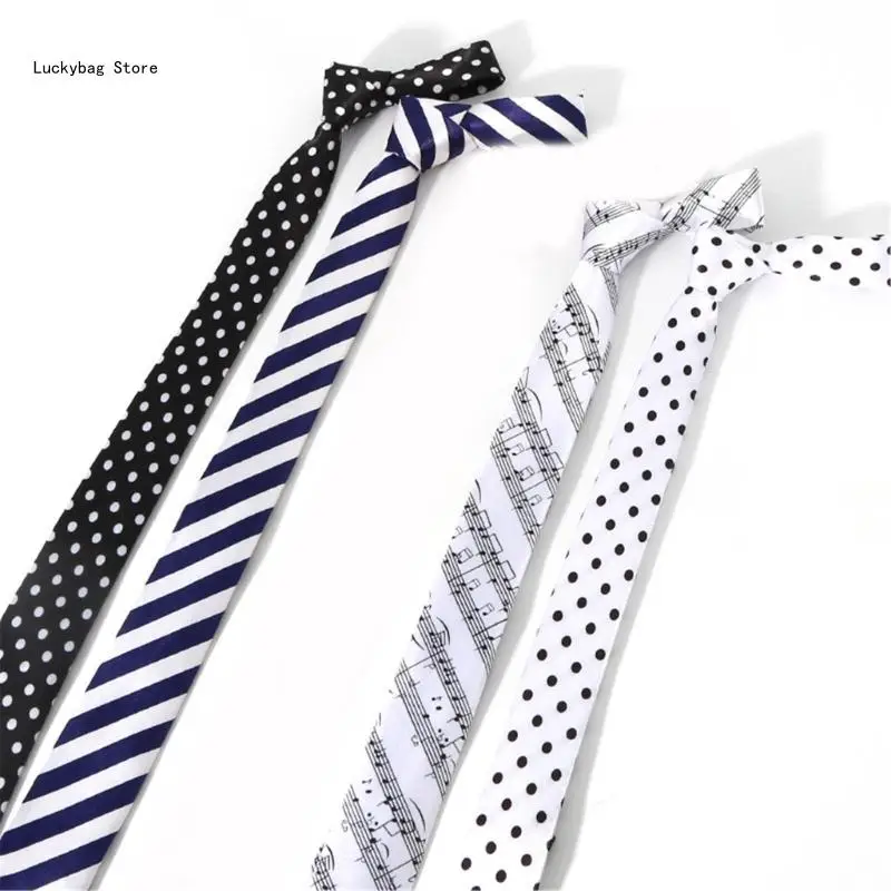 

Versatiles Fashion Necktie Student Styles Uniform Tie Exquisites Craftsmanship