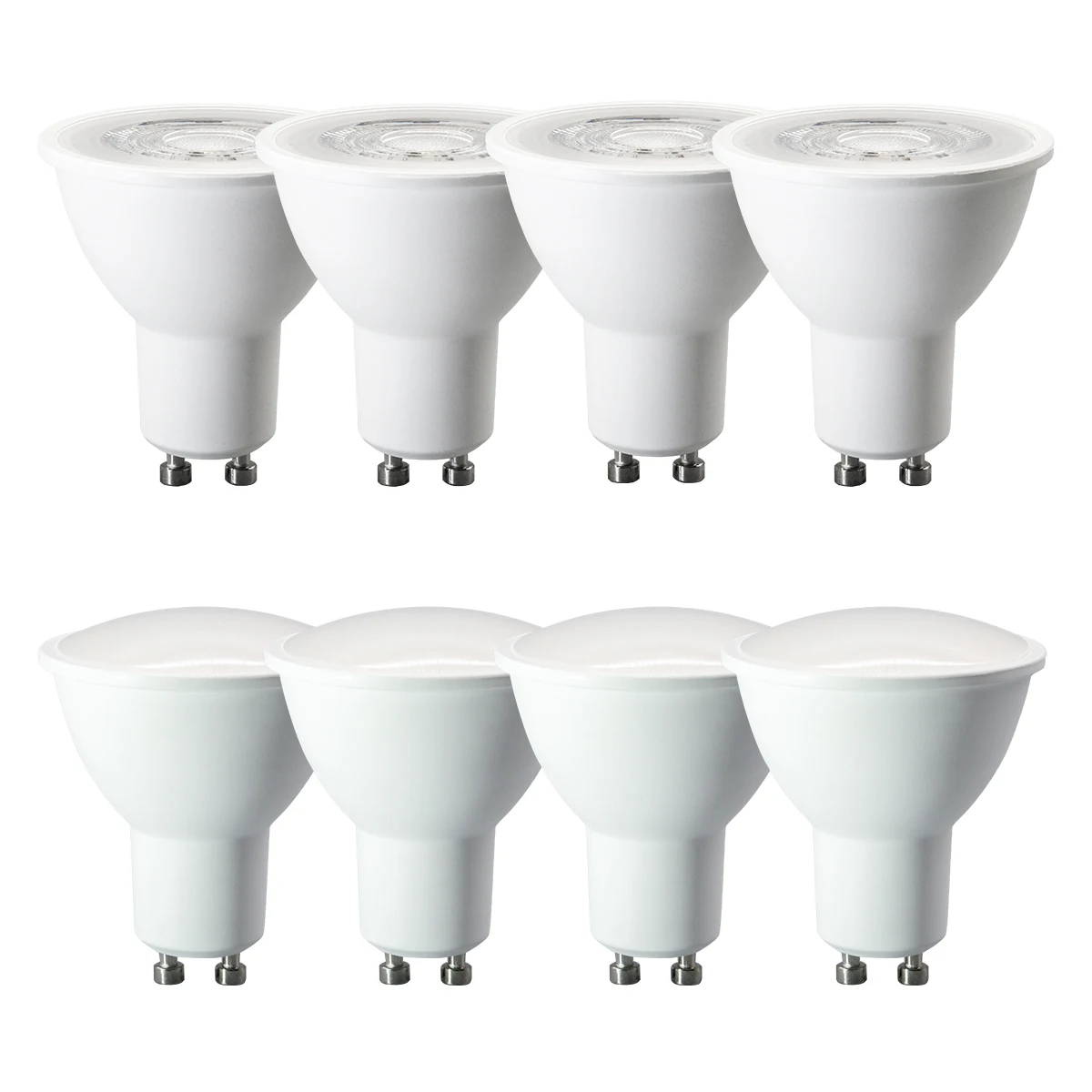 8PCS Dimming Lamps Led Spotlight Dimmable GU10 0-100% AC 220V Lamps 3W 5W 7W 9W Daylight Cool Lighting for Home Decoration