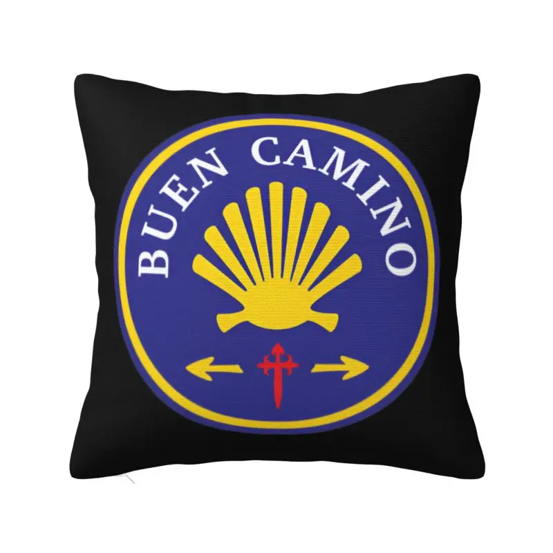 Luxury Buen Camino De Santiago Throw Pillow Covers Decoration 3D Print Sofa Cushion Cover Polyester Soft Pillowslip Dakimakura