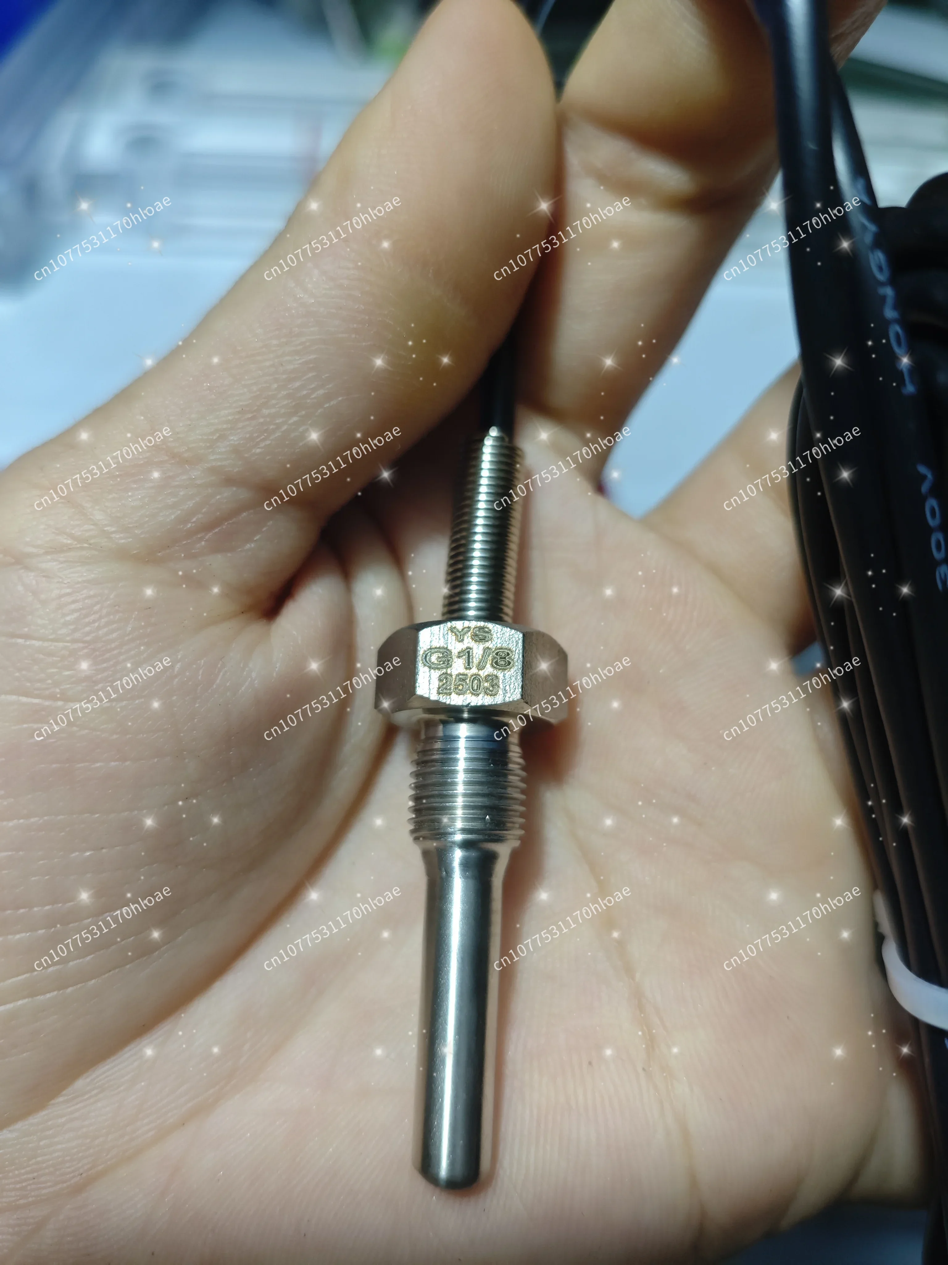 PT100 Screw Air Compressor Temperature Sensor G1/4 G1/8 3/8 PT100 1/8