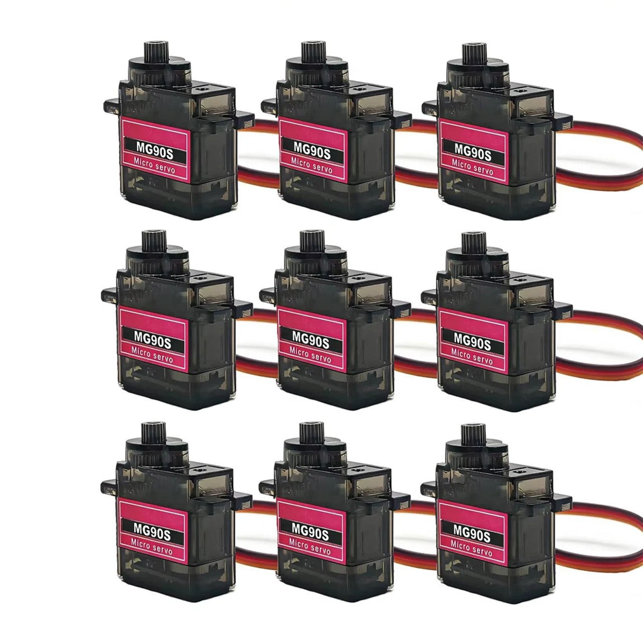 MG90S 180° Micro Servo Motor Metal Gear 9g SG90 Upgraded for Arduino RC Car Helicopter Airplane Drone Robot