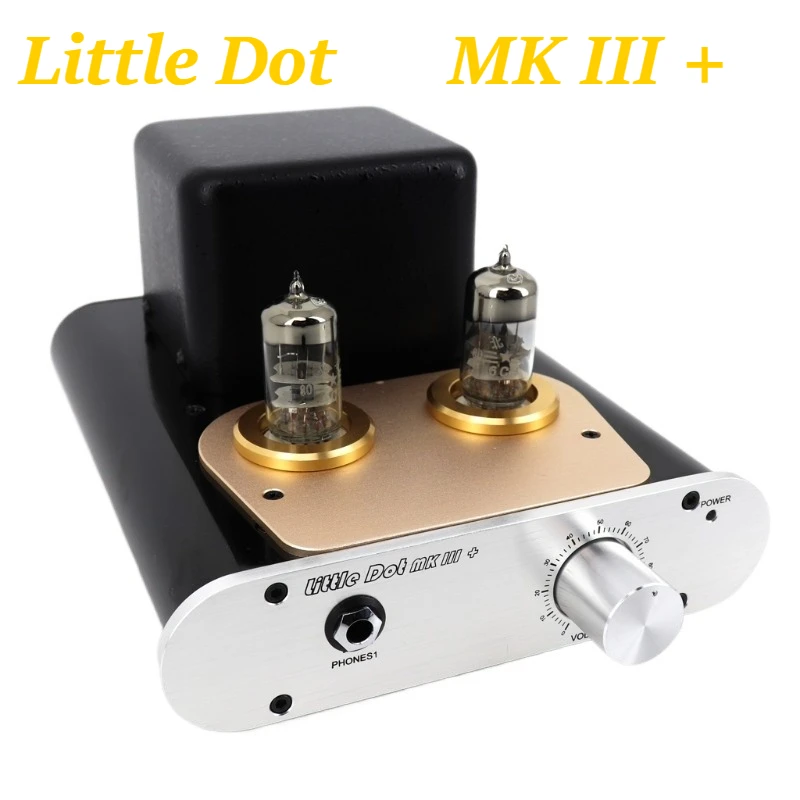 

Усилитель для наушников Little Dot MK3+ Bluetooth 4.2, гибридный (ламповый + транзисторный), с лампой 6C4, предусилитель для наушников