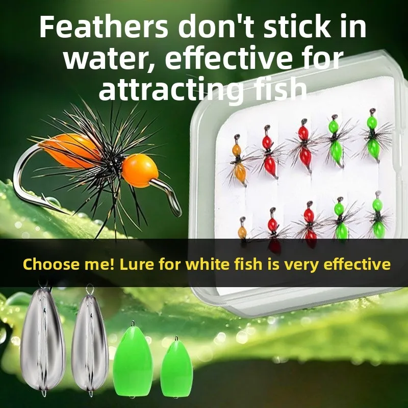 isca-artificial-bionica-de-formiga-tipo-mosquito-com-listras-brancas-para-pesca-com-mosca-e-peixe-boca-de-cavalo-novo-mod