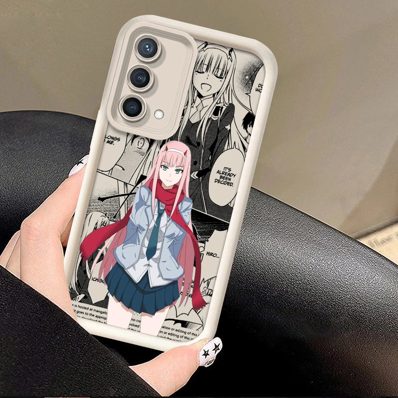 Darling In The Franxx Comics For Reno X5 X3 10 8T 7Z 6 5 Pro Plus Pro 4G 5G Eye Ladder Phone Case