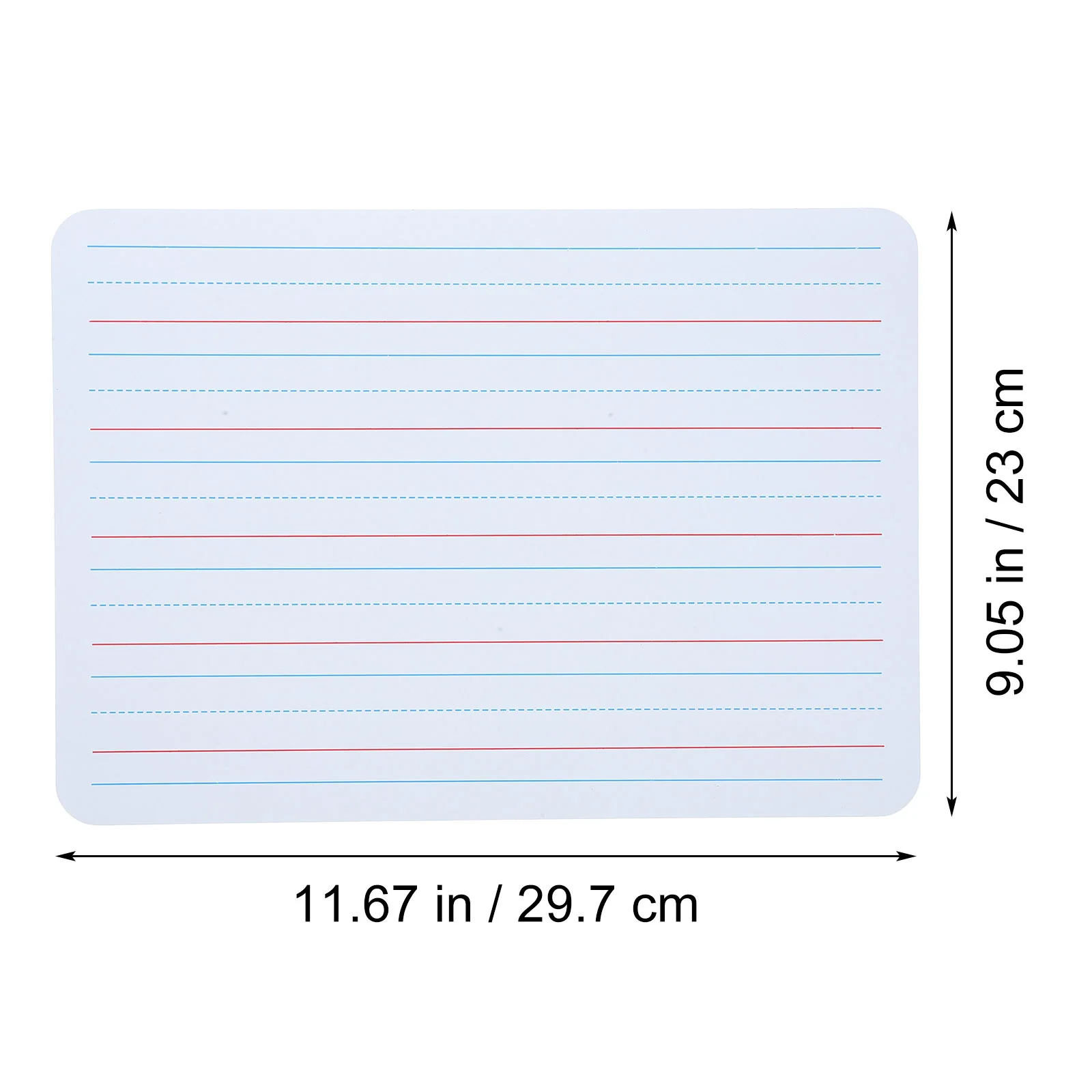 Sentence Strip Word Cards Small Dry Erase Board Drawing Writing White for Office Classroom Boards Learning