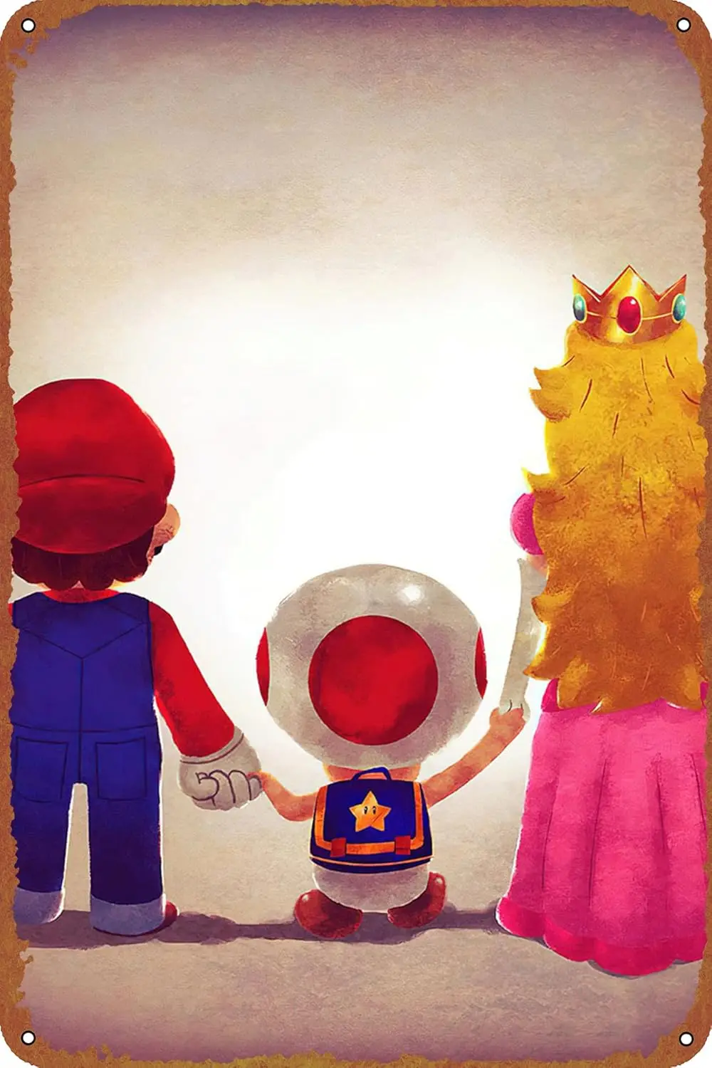 Family Poster Funny Novelty Metal Tin Sign Retro Wall Decor for Home Gate Garden Bars Restaurants Cafes Office Store Pubs Club S