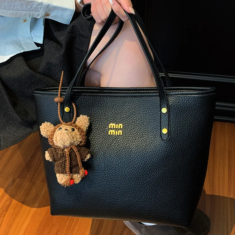 

Новая корейская сумка-тоут 2026 года, трансформируемая сумка через плечо для поездок на работу, вместительная деловая сумка, минималистичный шик