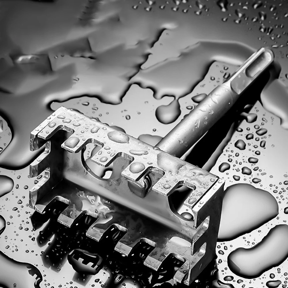 

Socket Hole Puncher Square Drill Hole Opener Electric Hammer Hole Expansion Wall Slotting Socket Power Tool Accessories