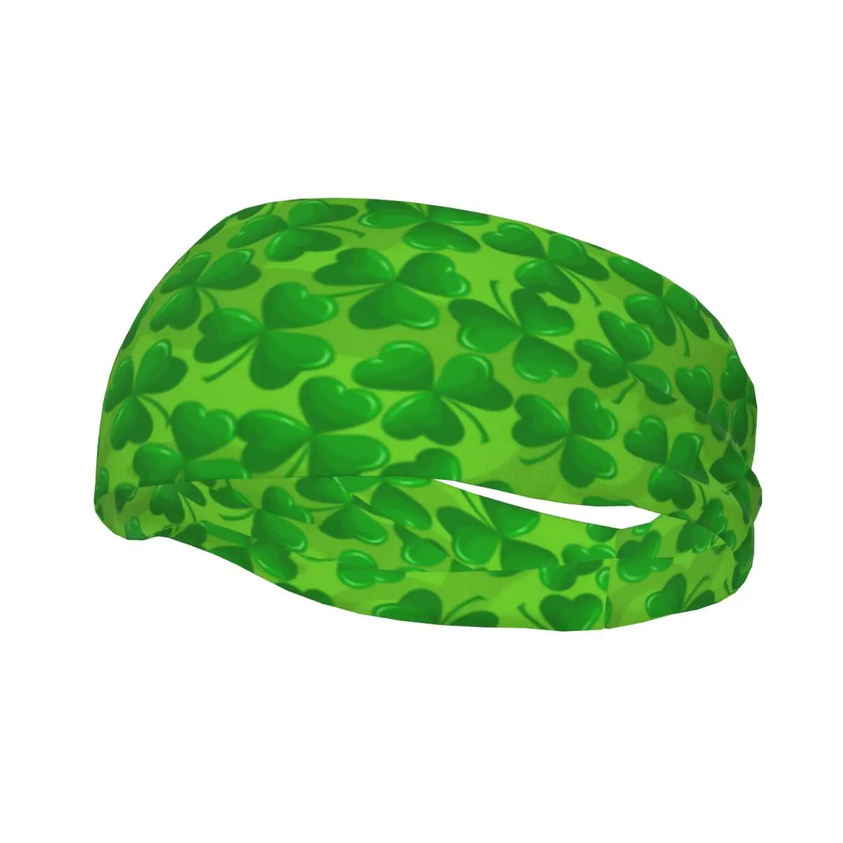 

Headband Saint Patricks Day With Shamrock Irish Shenanigans Headwrap Hairband for Tennis Gym Fitness Headwear Hair Accessories
