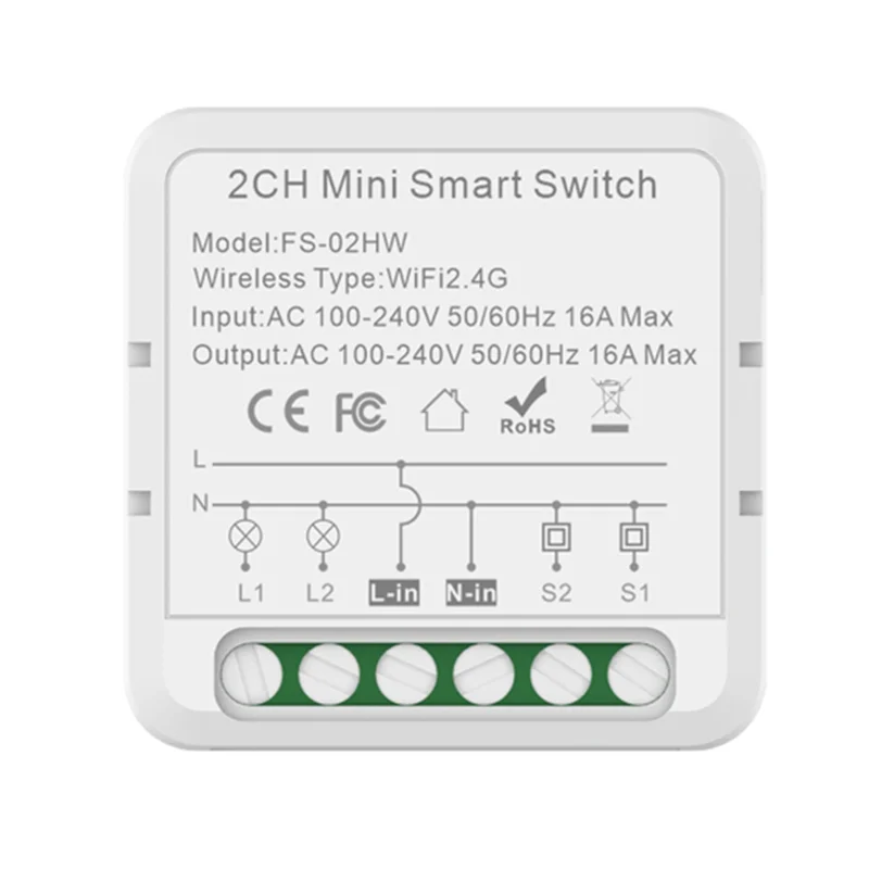 

Мини-модуль штор Zigbee, модуль переключателя штор, модуль штор TUYA, голосовой переключатель