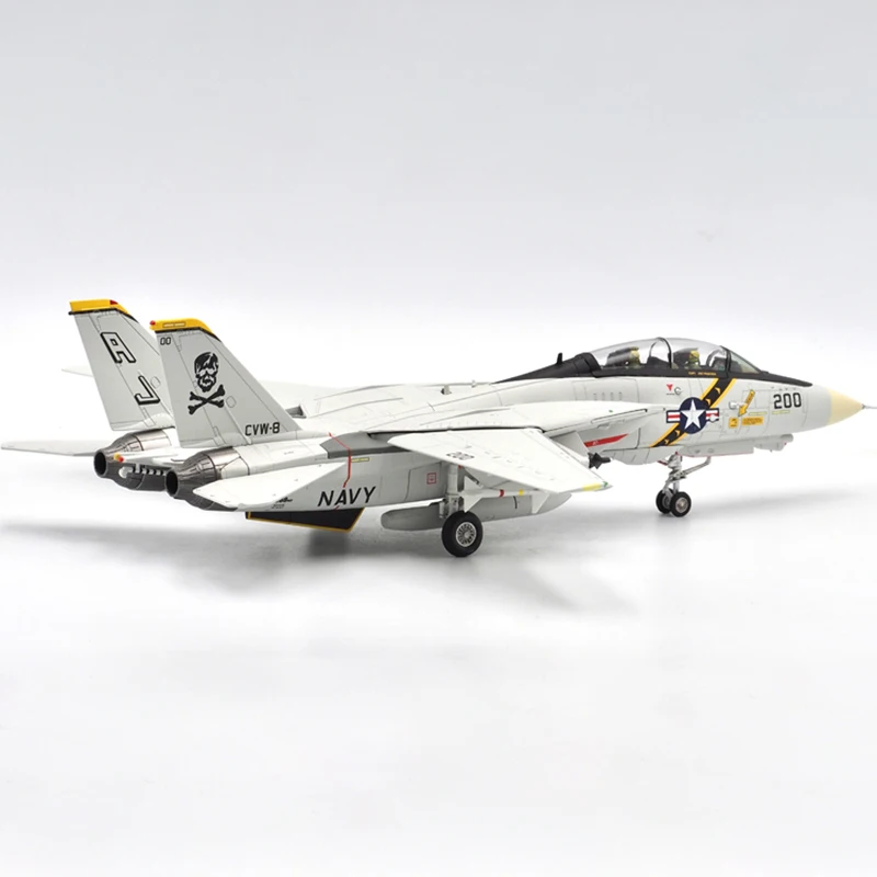 CW 1:72 Scale F-14A Tomcat Fighter F14 VF-84 Fighter Aircraft Model Diecast Alloy Classics Toys Souvenir Gifts Static Display