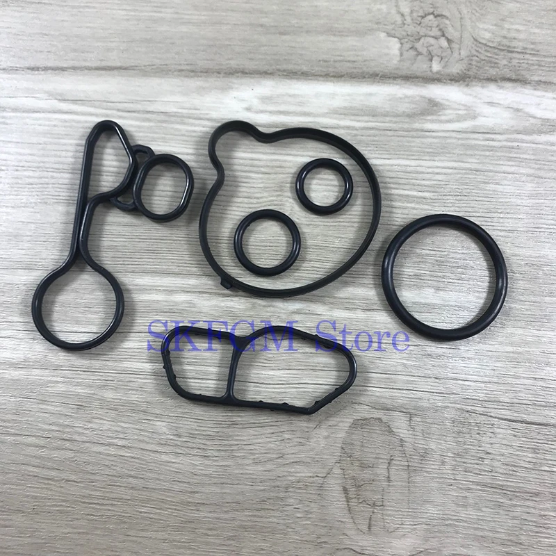 Engine Oil Cooler Repair Kits Gaskets For Chevrolet Cruze Sonic Trax Buick Encore 1.4L Opel Astra Zafira 55565385