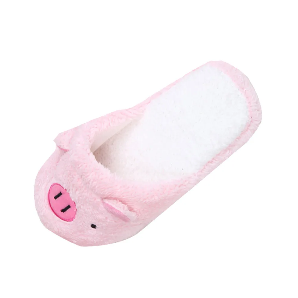 Home Pig Female Soft Slippers 40 Shoes Stripe Floor Pk Women\'S Slipper Furry House Slippers For Women With Strap